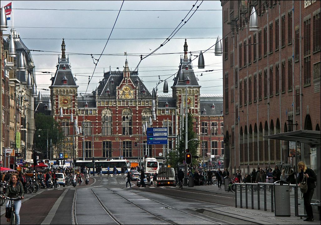 Amsterdam Central Railway Station
